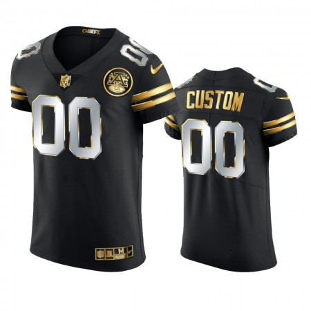 Herren Kansas City Chiefs Trikot Personalisiert Golden Edition Gelb